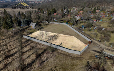 č. 1139:Pronájem zahrady 1078 m2, „U Tří Dubů“, TepliceCena: 5 000 Kč / měsíc + energie